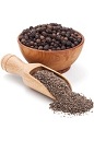 Black pepper is a vital ingredient in any spicy drink, especially the Bloody Mary and all of its variations. In general, whole peppercorns are not used for cocktails, except as garnish.