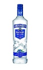 Blueberry vodka is a clear vodka made with blueberry flavors added after distillation. Smirnoff and Stoli are two of the most popular blueberry vodka brands.
