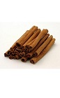 Cinnamon is a spice derived from the dried inner bark of the cinnamomum tree. Often purchased in 'sticks' or ground, cinnamon can be used in many drinks. The stick can be used as a stirrer, and powdered cinnamon can be added to the drink or used as a garnish on top.