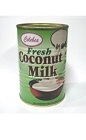 Coconut milk is a liquid derived from shredded coconut. When coconut milk is simmered with water, then allowed to cool, the coconut milk will settle to the bottom, and the cream is the portion that rises to the top.
